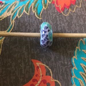 Troll Bead-Blue Flax